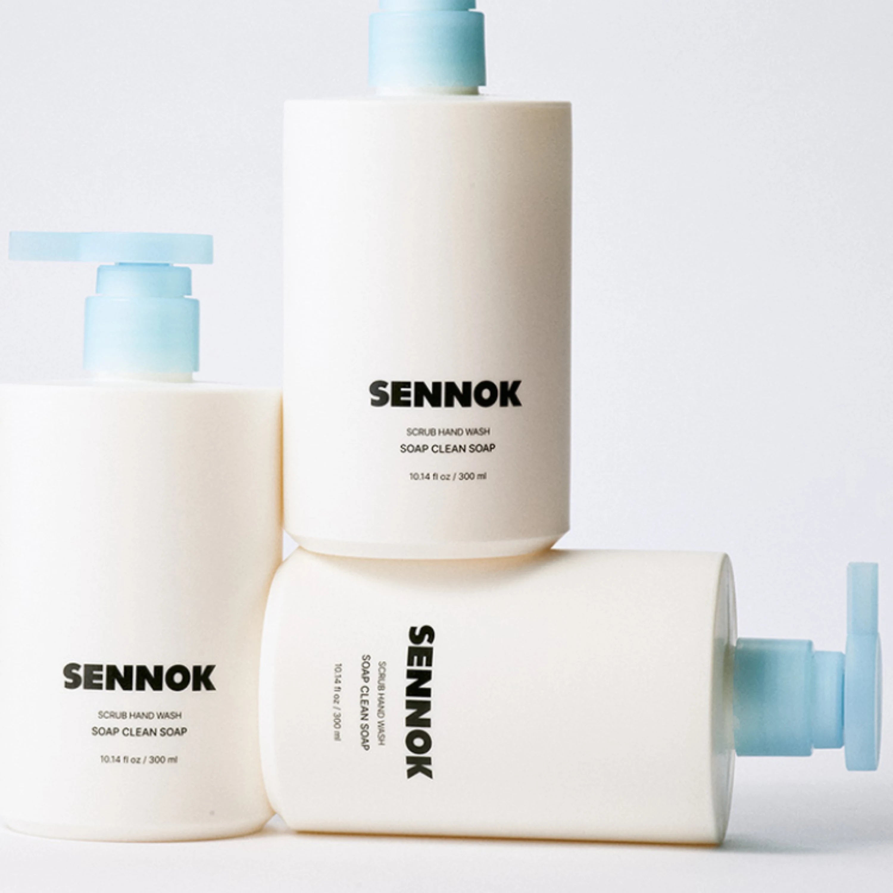 SENNOK Scrub Hand Wash Soap Clean Soap 300ml
