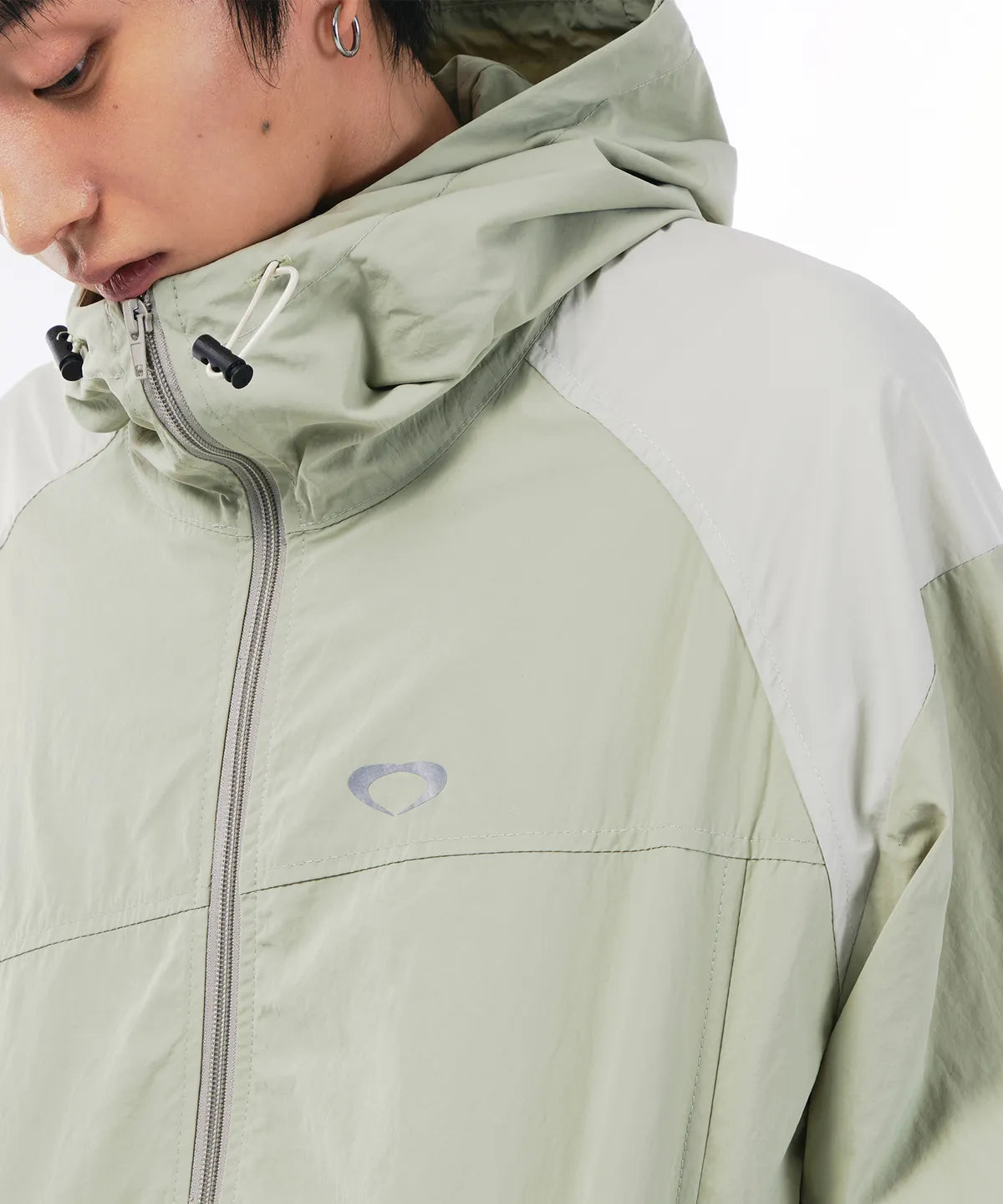 Scotch Logo Panel Crop Windbreaker