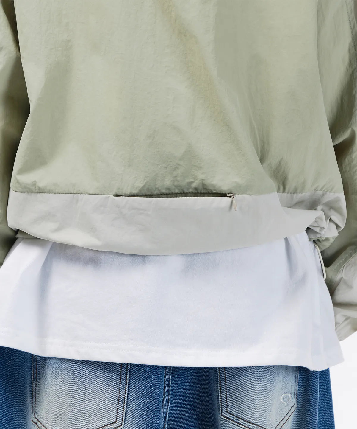 Scotch Logo Panel Crop Windbreaker
