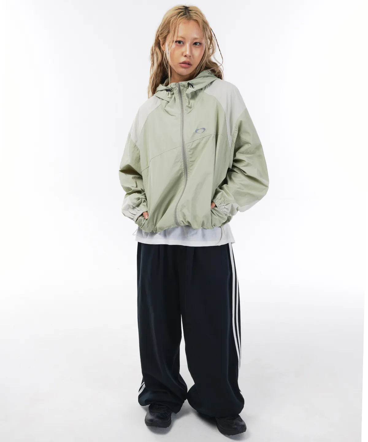 Scotch Logo Panel Crop Windbreaker