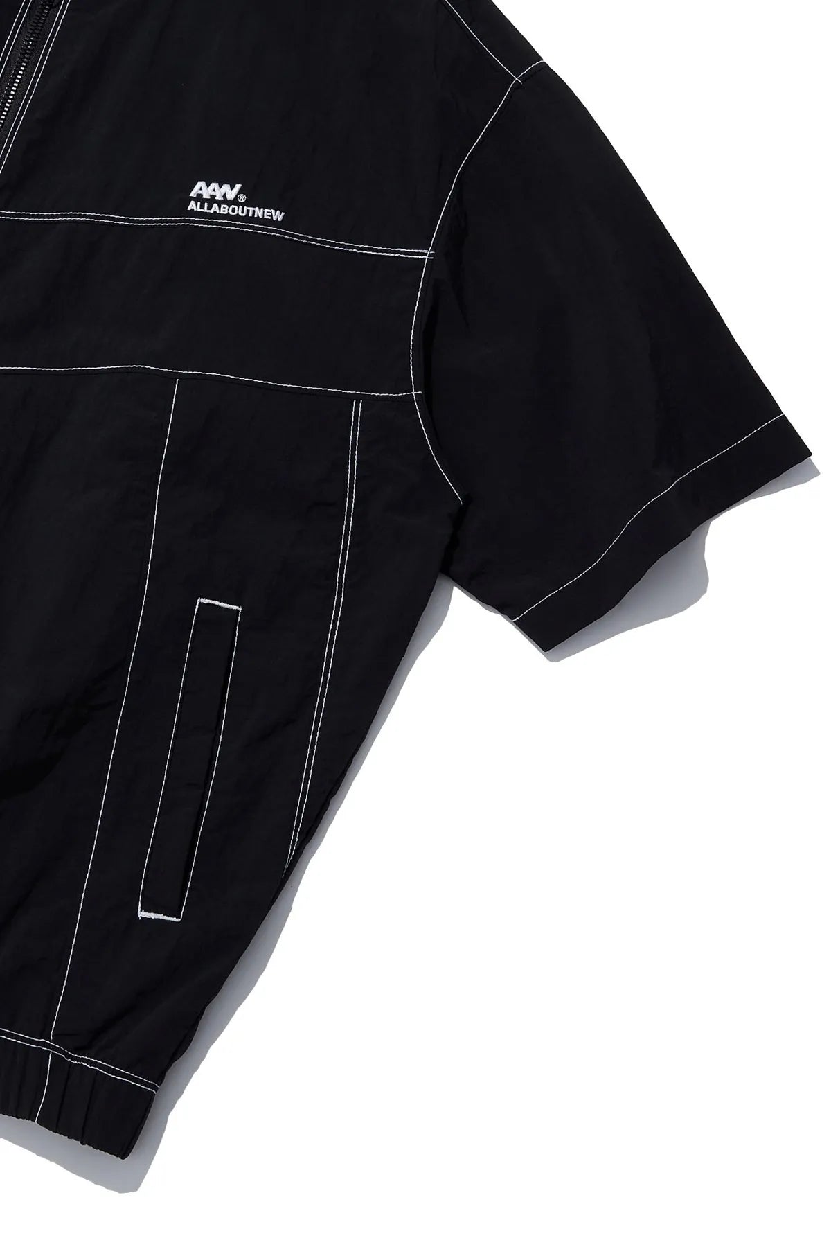 Stitch Short Sleeve Windbreaker