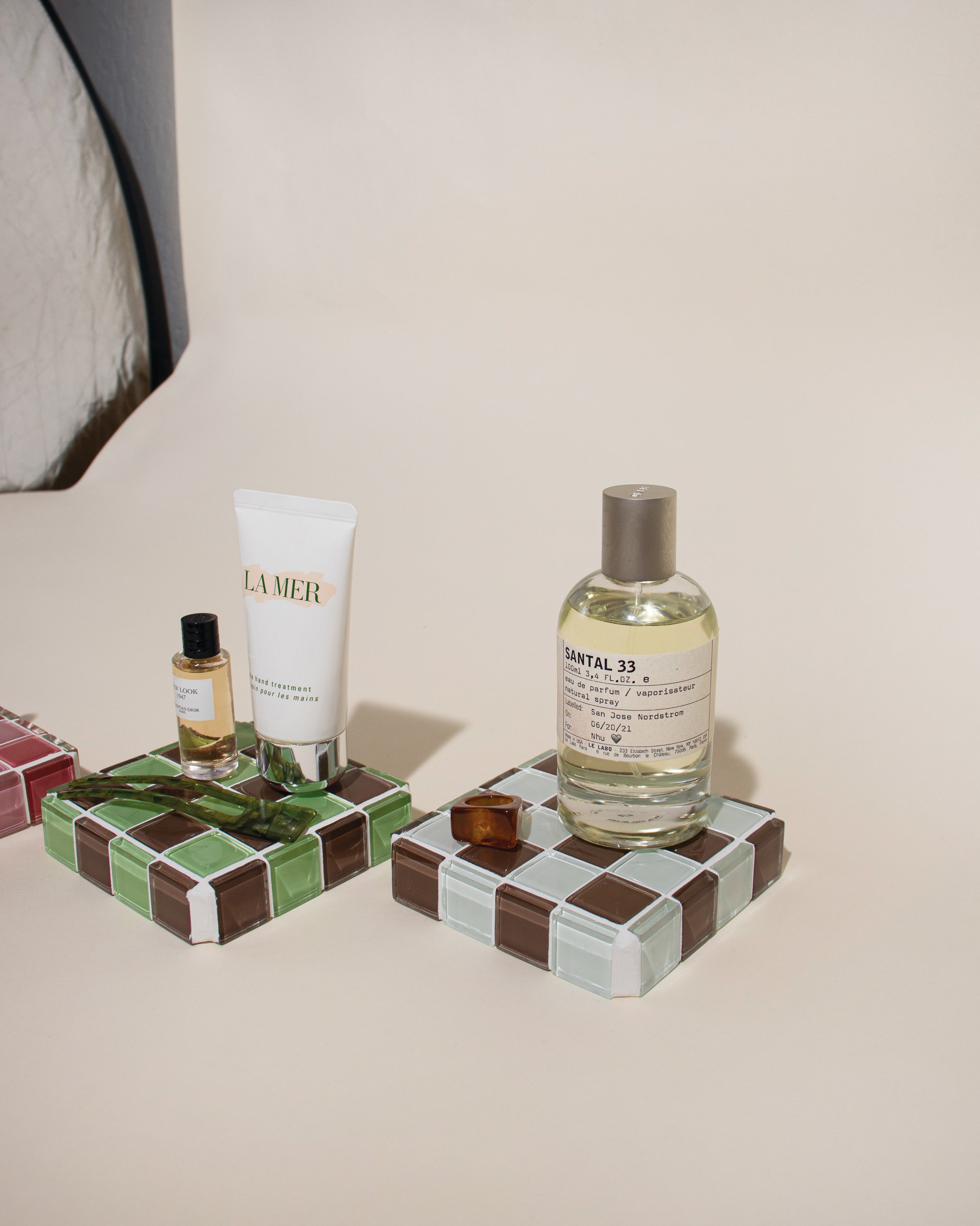 GLASS TILE CUBE - Classic Milk Chocolate