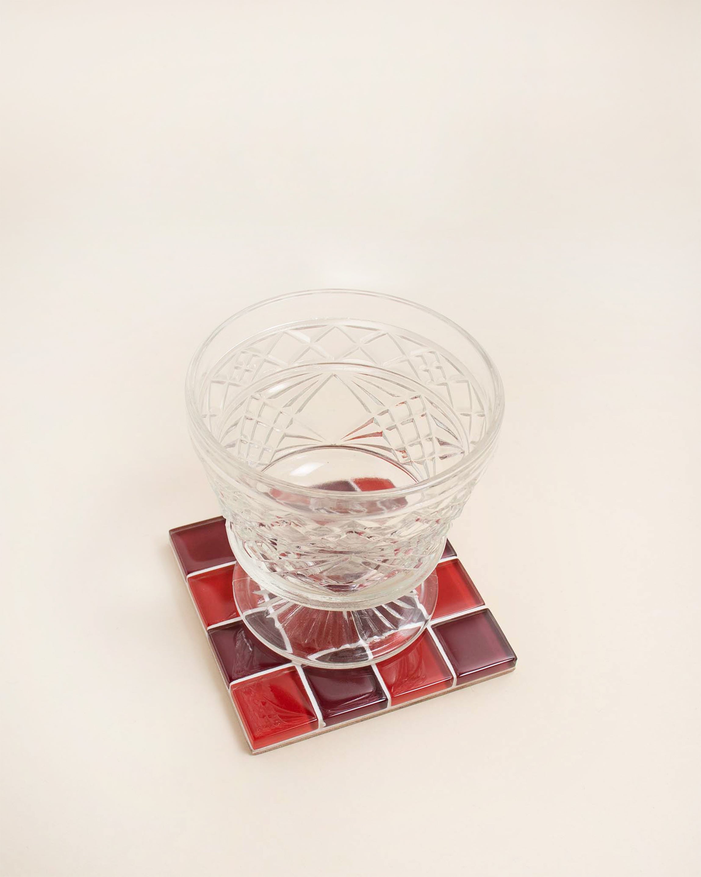 GLASS TILE COASTER - Mon Amour