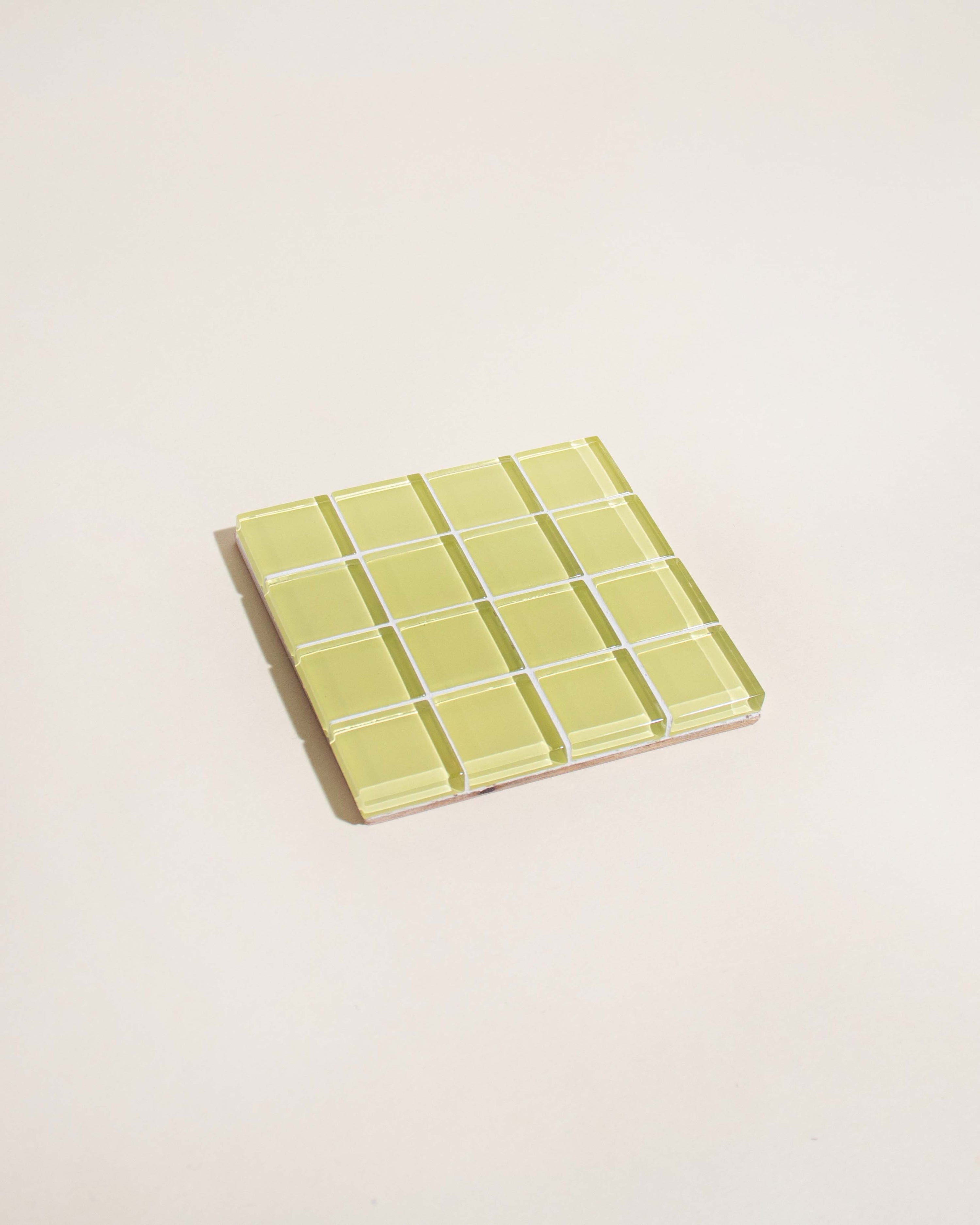GLASS TILE COASTER - It's Lemon