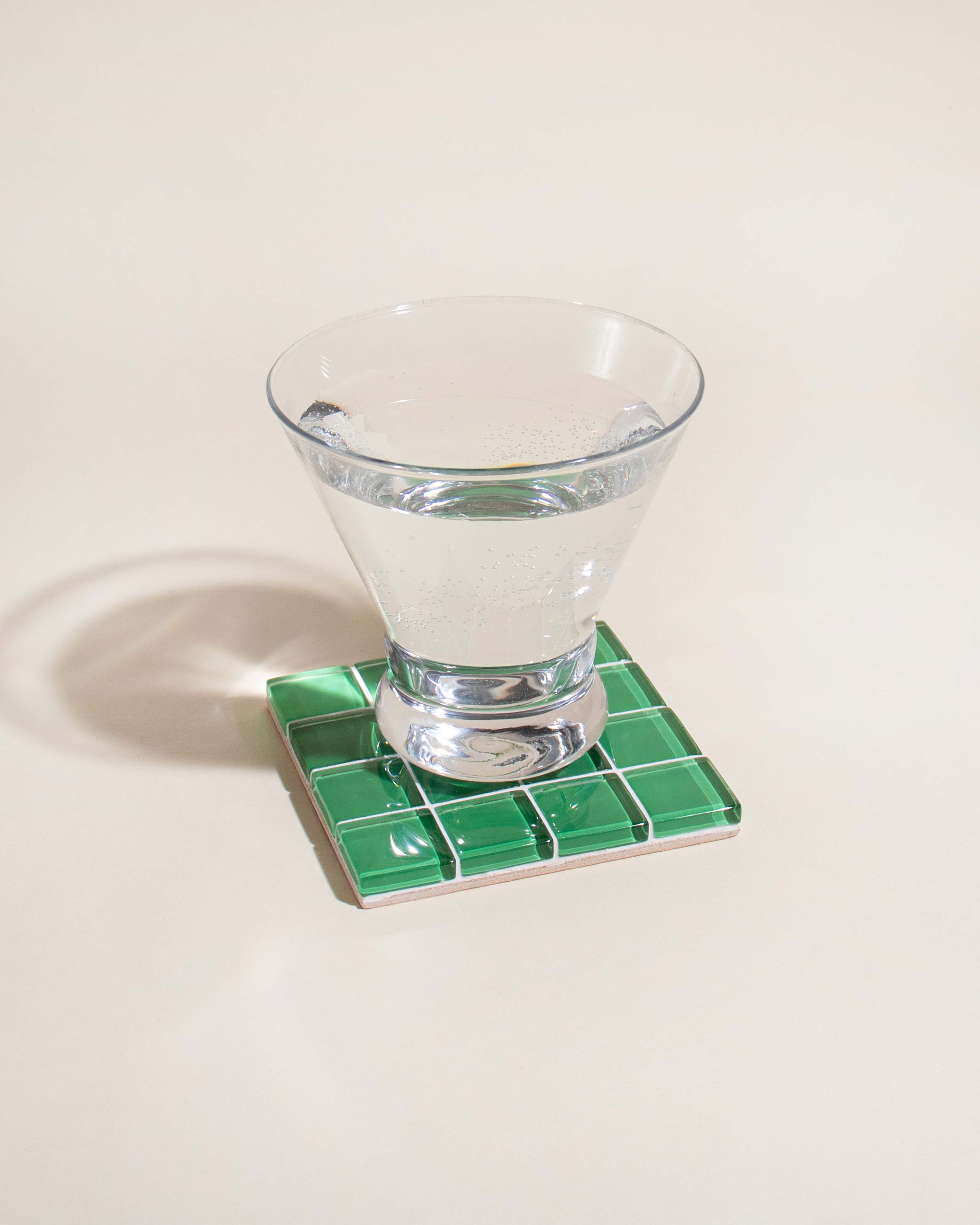 GLASS TILE COASTER - It's Kelly