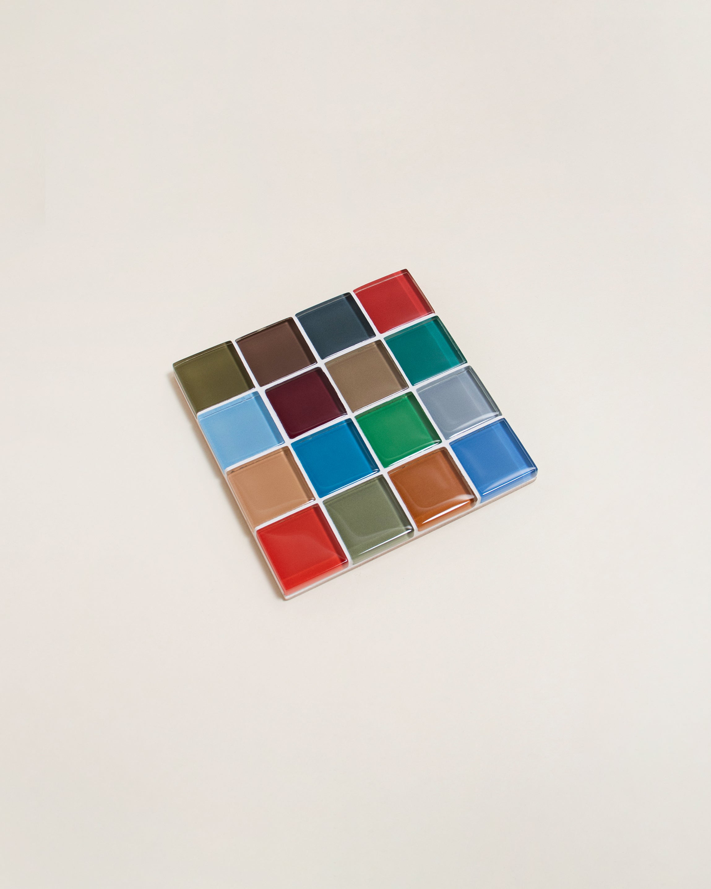 GLASS TILE COASTER - The Autumn Sprinkles