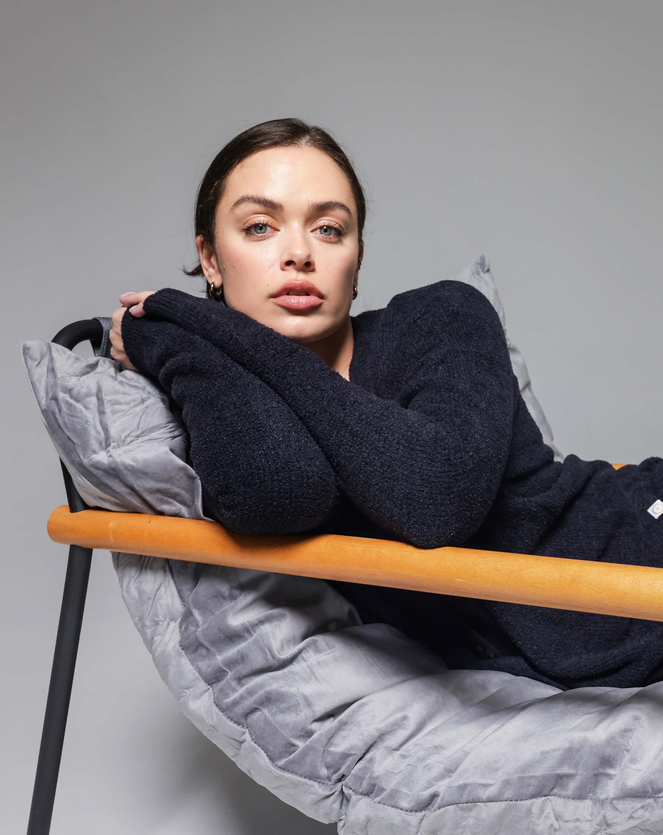 Cloud Cool Oversized Ribbed Buttoned Cardigan