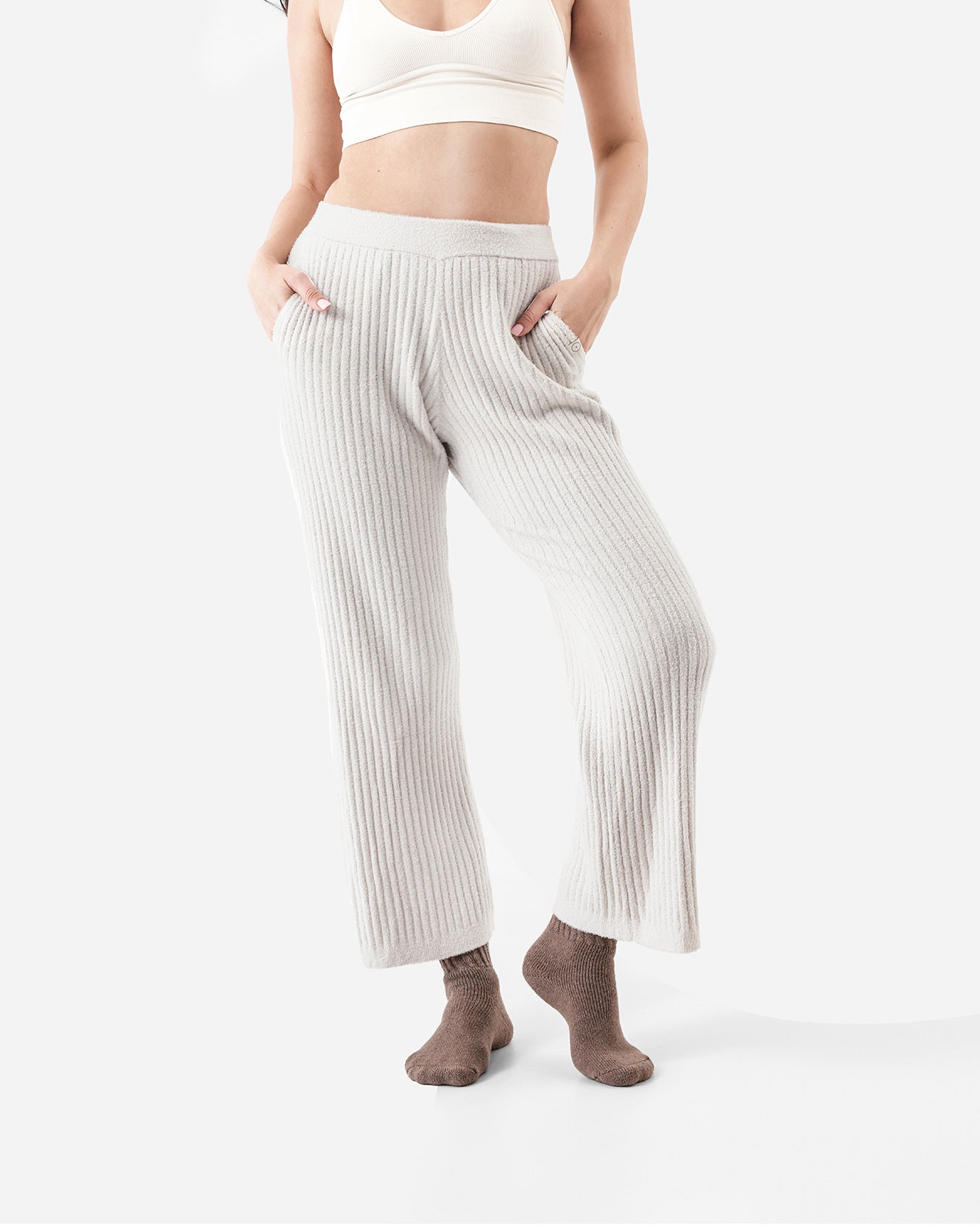 Cloud Cool Ribbed Relaxed Pants