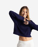 Cloud Cool Light Cropped Sweater