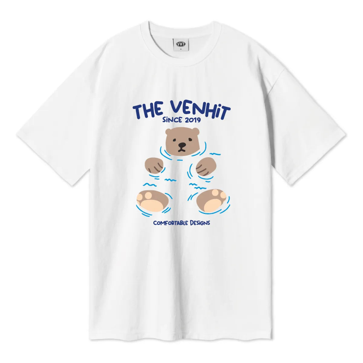 SwimmingBearOverfitShortSleeveT-shirt_1.webp