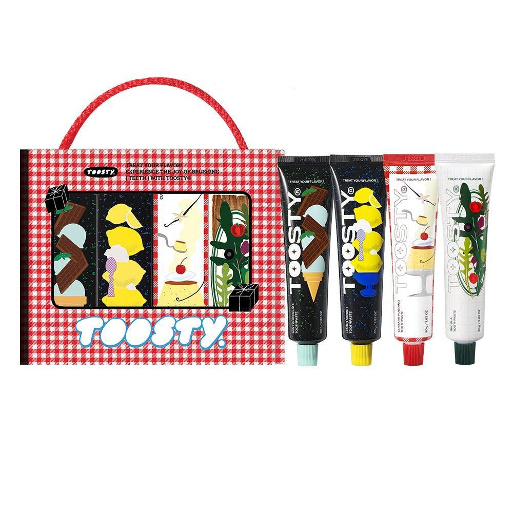 TOOSTY 4-type Gift Set (80gx4) - KBEAUTY X