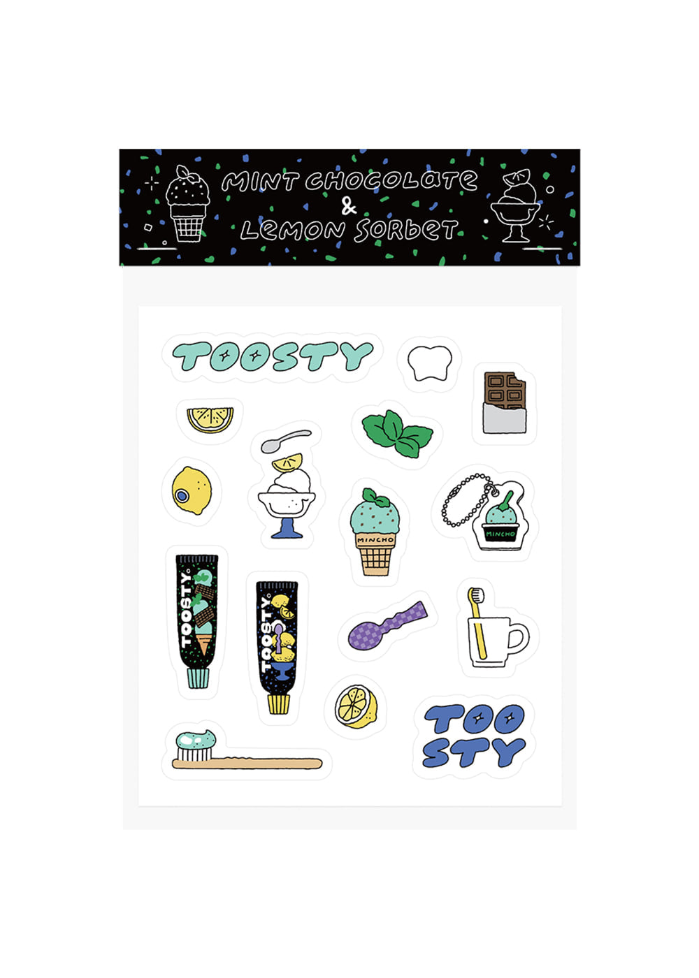 Toosty Recipe Sticker A