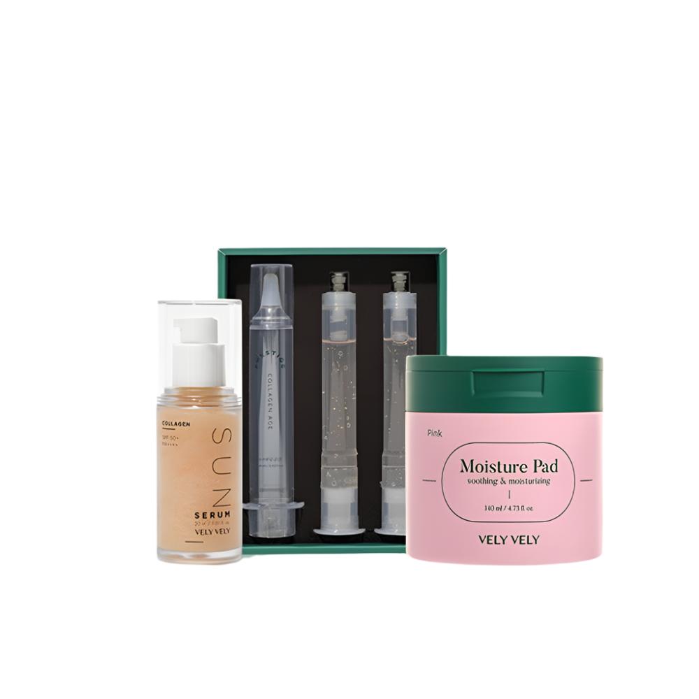 VELY VELY Emblem Acquisition Set 140ml - KBEAUTY X