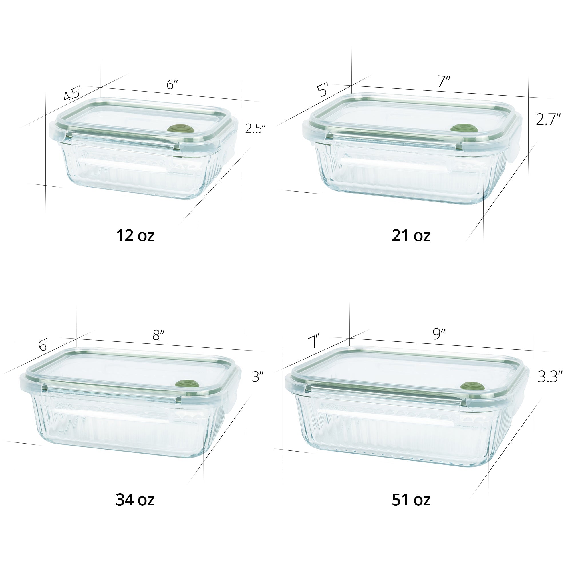 Rectangle Food Storage