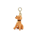 Yellow Logo Pattern Puppy Keyring HIHO4F107Y2