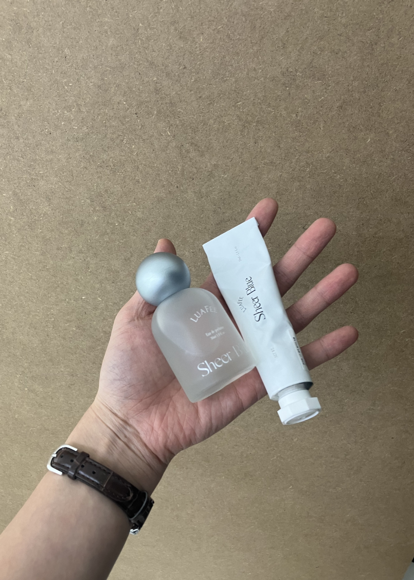 Luafee Luape Solid Perfume Sheer Blue
