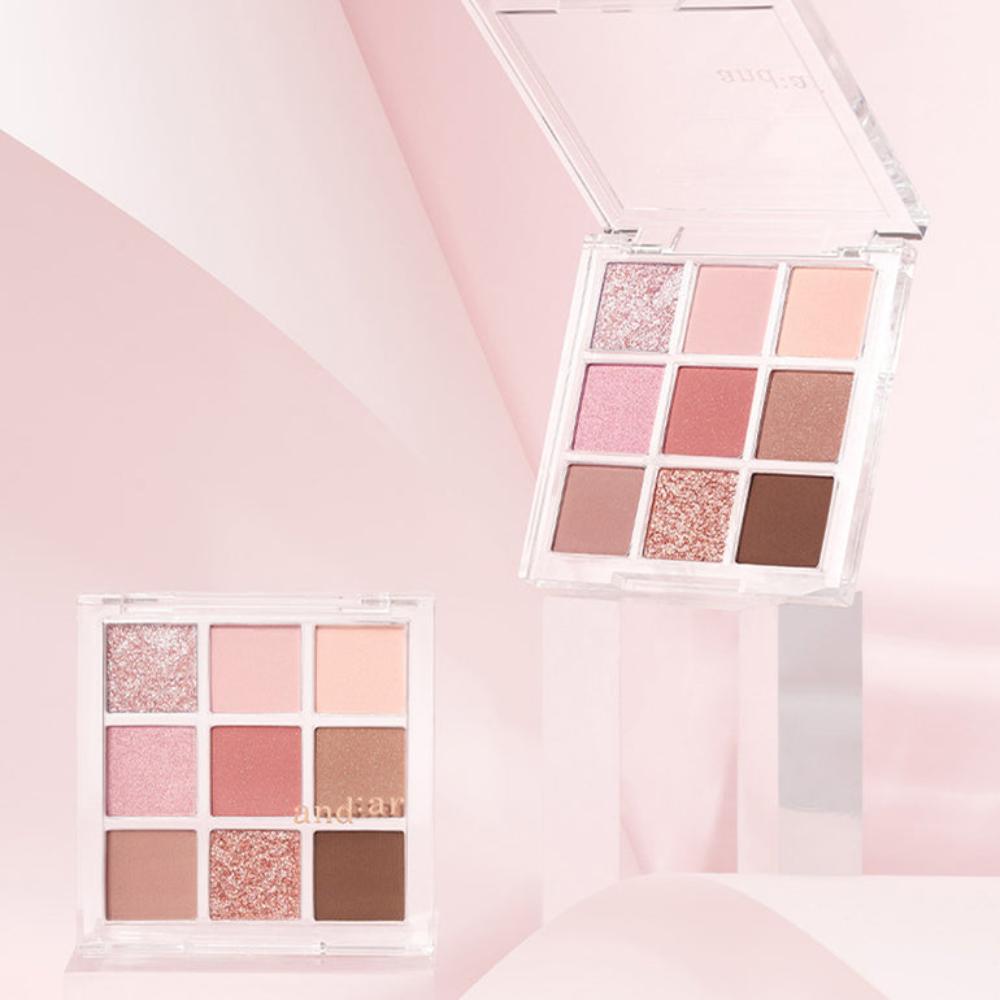 andear Shadow Palette 7g 01 Middle Note - KBEAUTY X