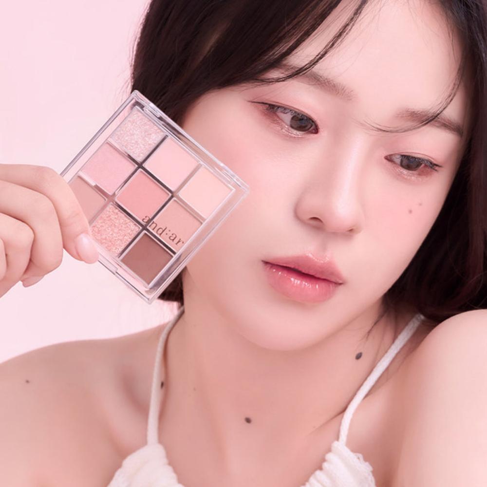 andear Shadow Palette 7g 01 Middle Note - KBEAUTY X