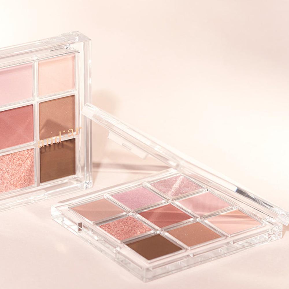 andear Shadow Palette 7g 01 Middle Note - KBEAUTY X