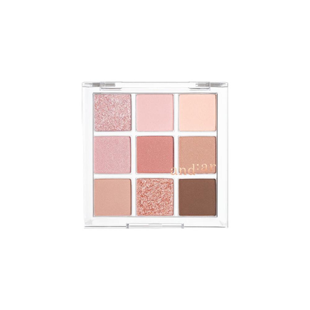 andear Shadow Palette 7g 01 Middle Note - KBEAUTY X
