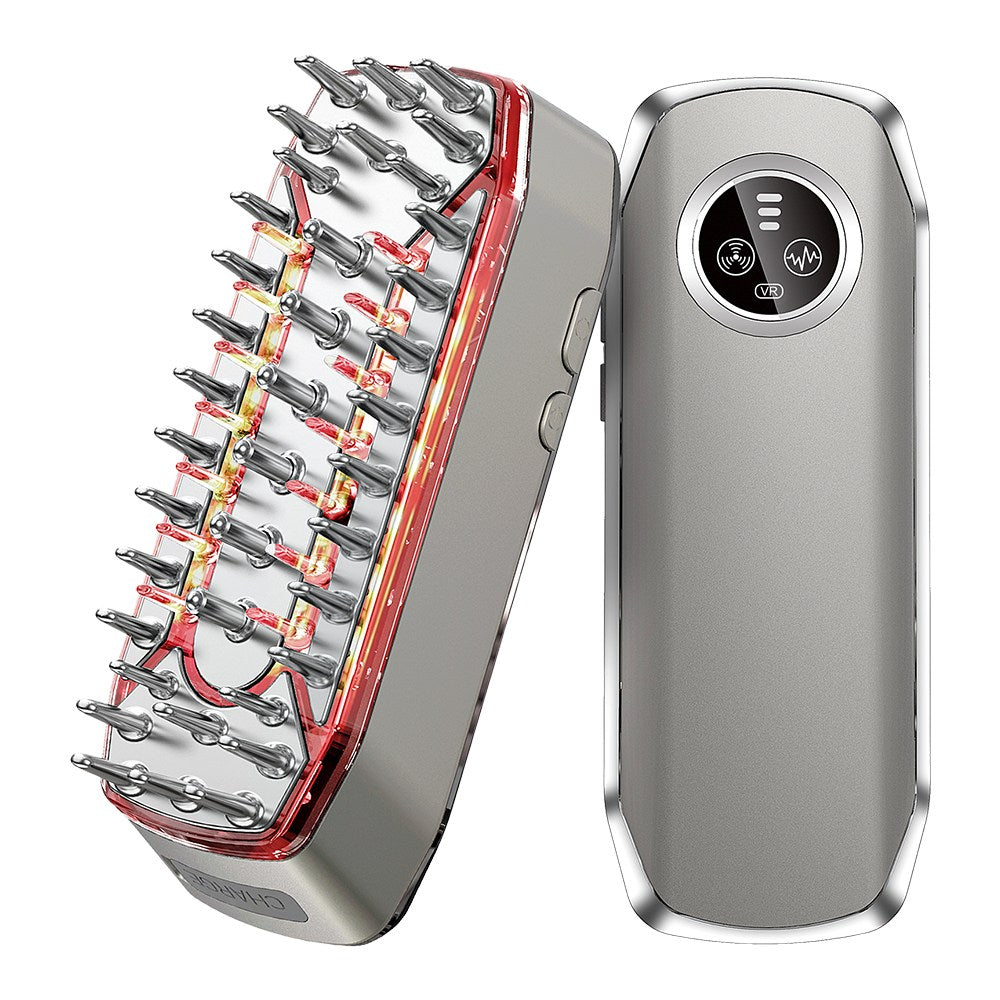 Ssaengku Multifunctional Scalp Massager – Electric Scalp Care Device with EMS Microcurrent, Hair Care Massaging Comb, Wireless Frequency Device, Hair Brush – Birthday Gift, Mother’s Day Gift