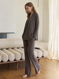 Gather Flare Set - Smoke Brown & Pink