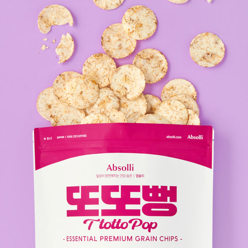 Absolli TtoTtoPpeong Khorasan Wheat & Farro Crisps 95g