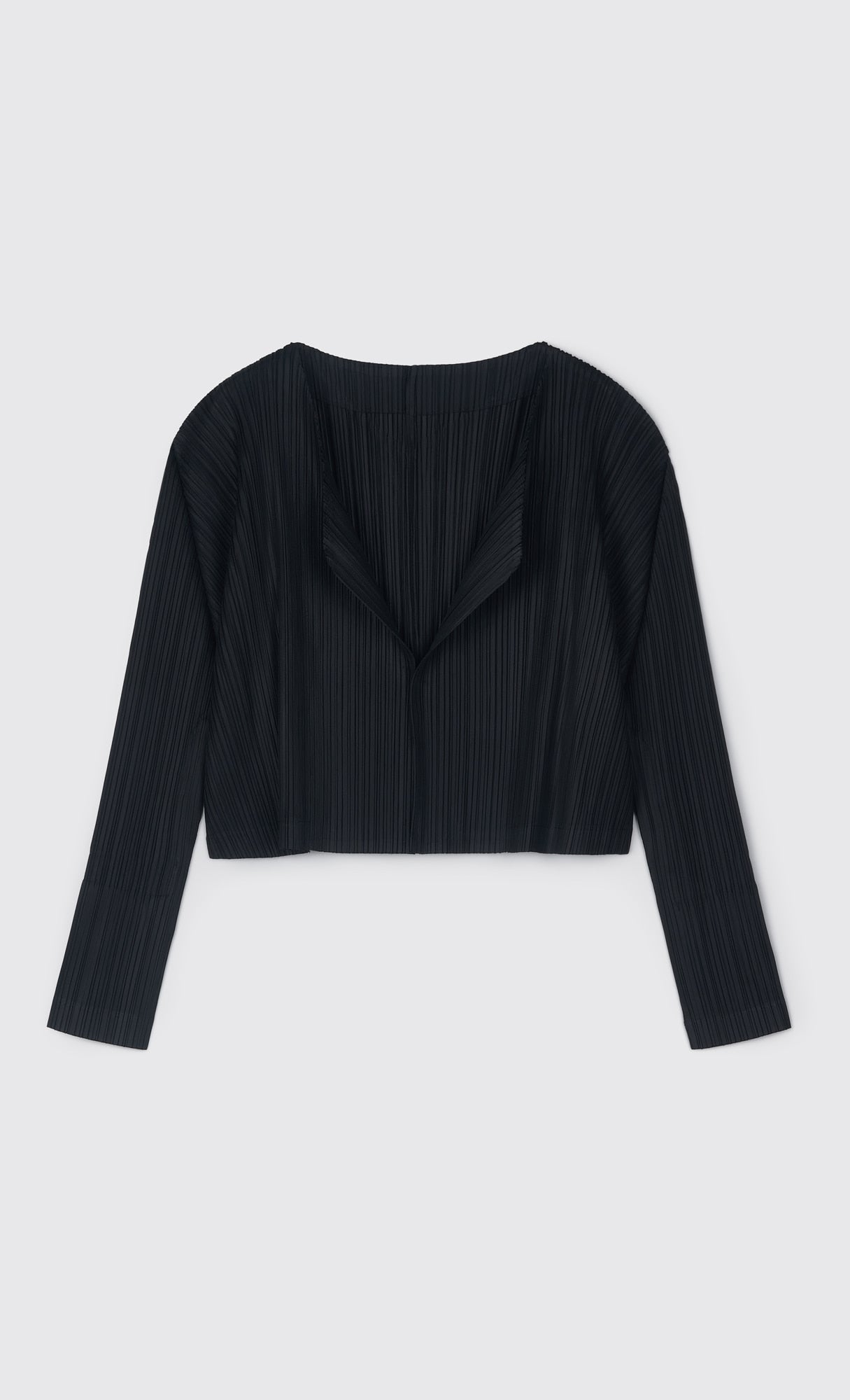 Pleatsmood Cod Pleats Cardigan Black