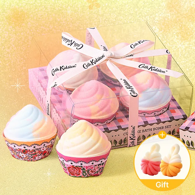 Cascadson Cupcake Bath Bomb Gift Set