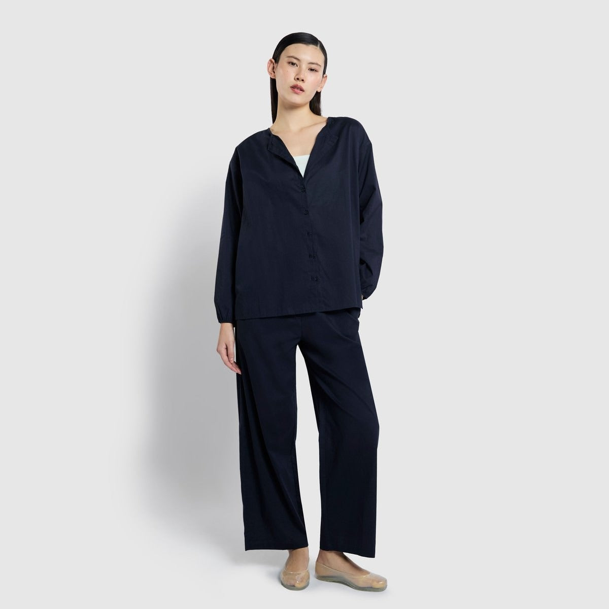 Here Pure Cotton 10-part Pajama Pants