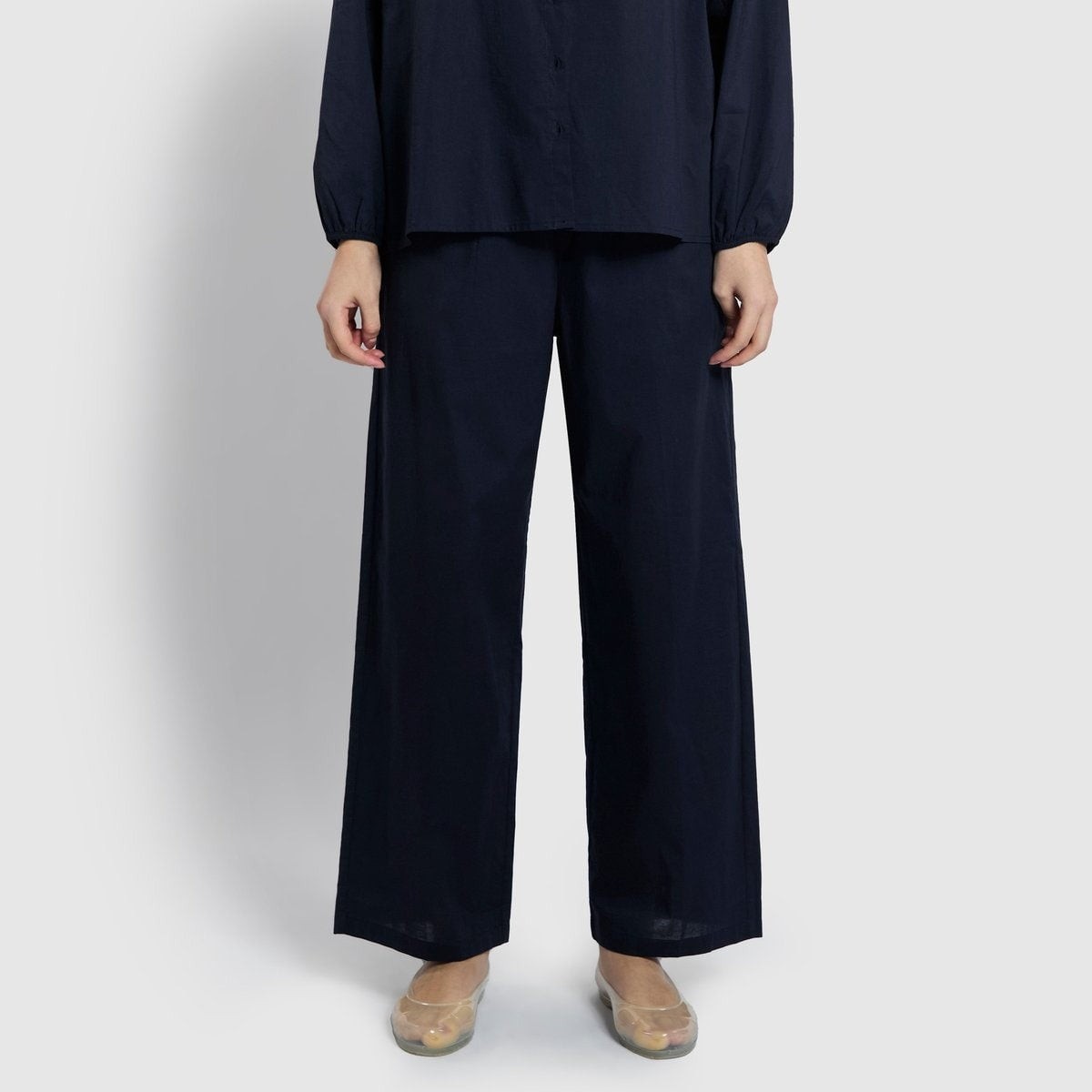 Here Pure Cotton 10-part Pajama Pants