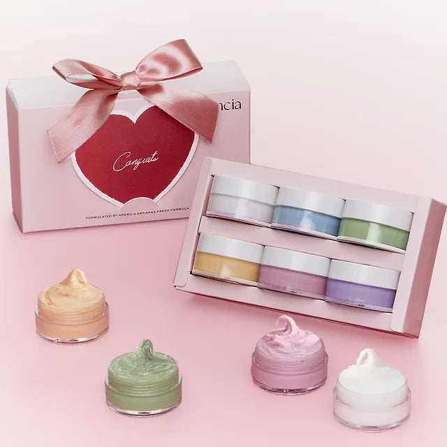 Arencia Premium Chewy Rice Soap Cleanser 6 Types Discovery Pink Edition