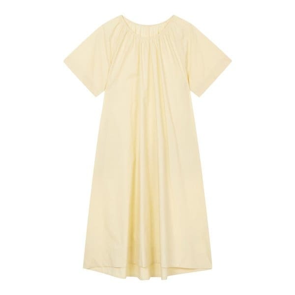 Women 60 count cotton shirring short sleeve pajama one piece J204203060021