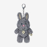 Odd-Eyed Puppy Bunny Keyring
