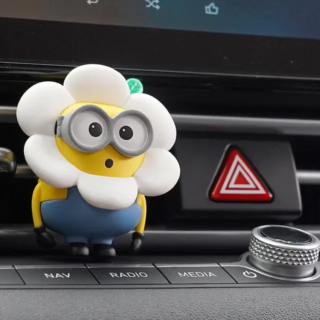 DASH CRAB Minion Car Air Freshener Daisy Flower Bob