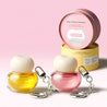 WHIPPED Vegan Hair Perfume Keyring Set (Choose 1 Of 2 Types: Butter/Grapefruit)