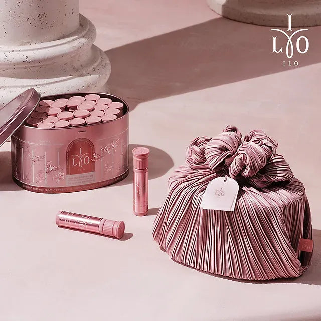 ALIO No. 1 Collagen For Gifting" Type 1 Collagen Biotin Ampoule 28-day Supply Pleats Bag Kakao Exclusive Edition