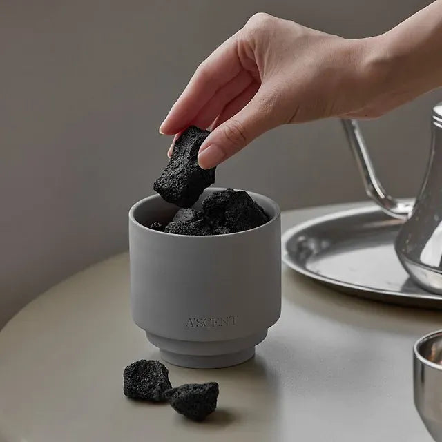 ACENT Object Stone DiffuserㅣAir Freshener/Interior/Volcanic Stone/Diffuser/Gift/Wedding