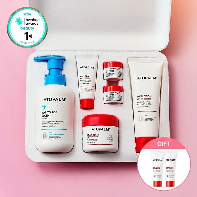 ATOPALM Cream + Lotion + Wash 3-piece Set