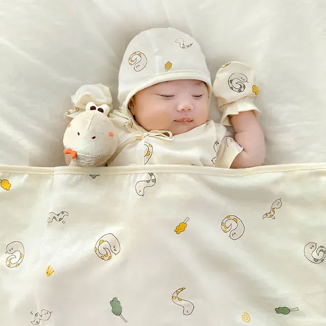 dragon Baby" Organic 7-piece Custom Gift Set (Gift Wrapping - Gift Box + Shopping Bag)