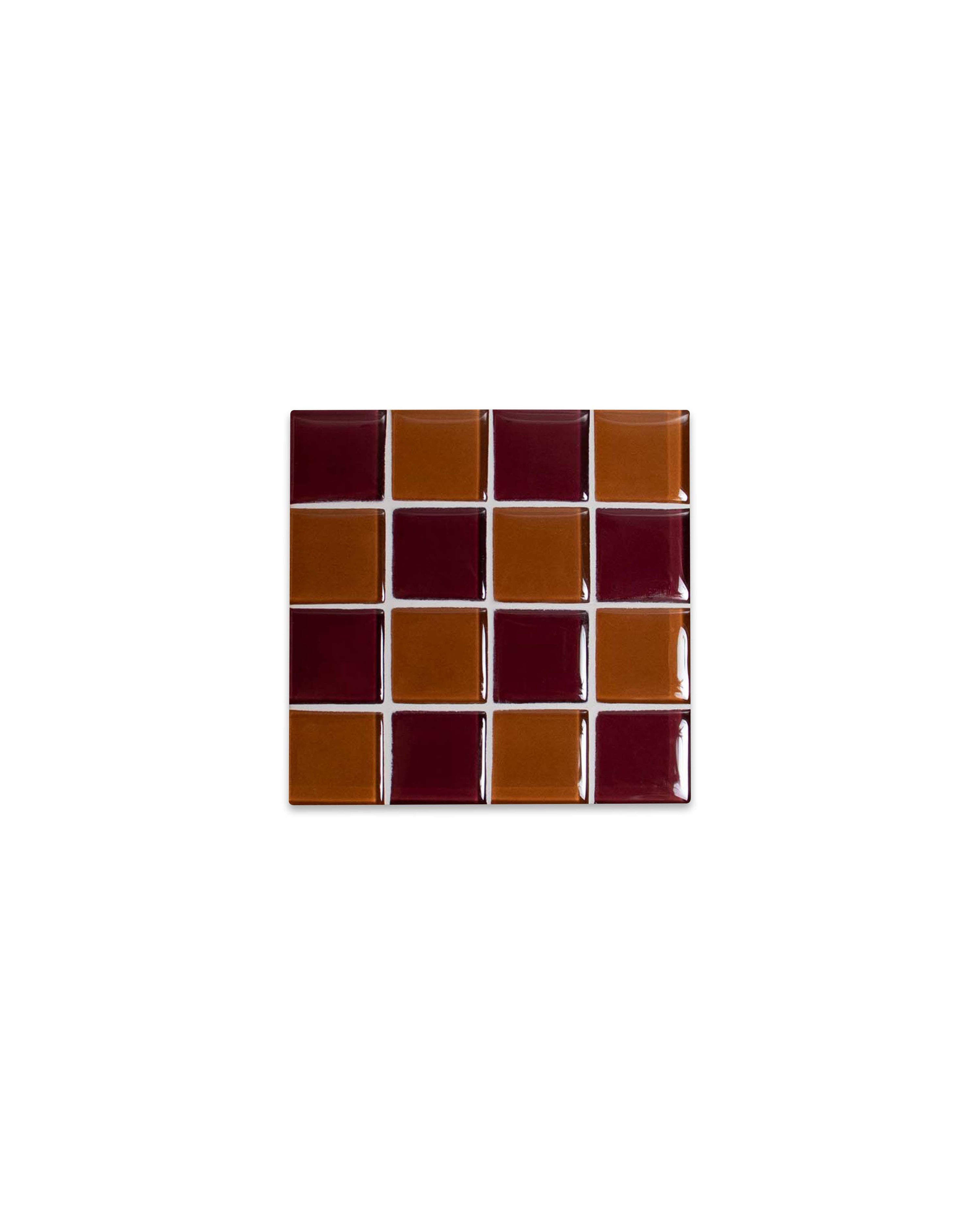 GLASS TILE COASTER - The Old Day