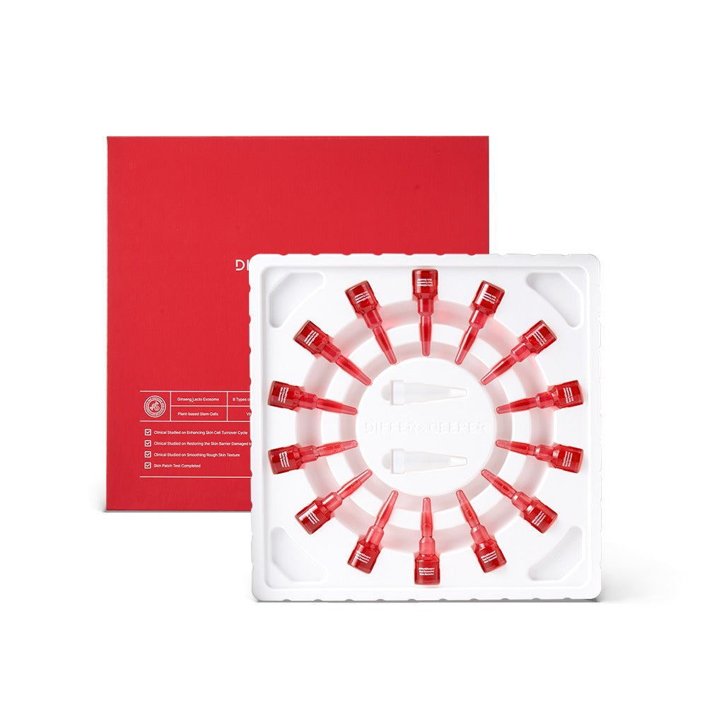 Differ n Deeper Red Ginseng Exosome Skin Booster 2ml x 14