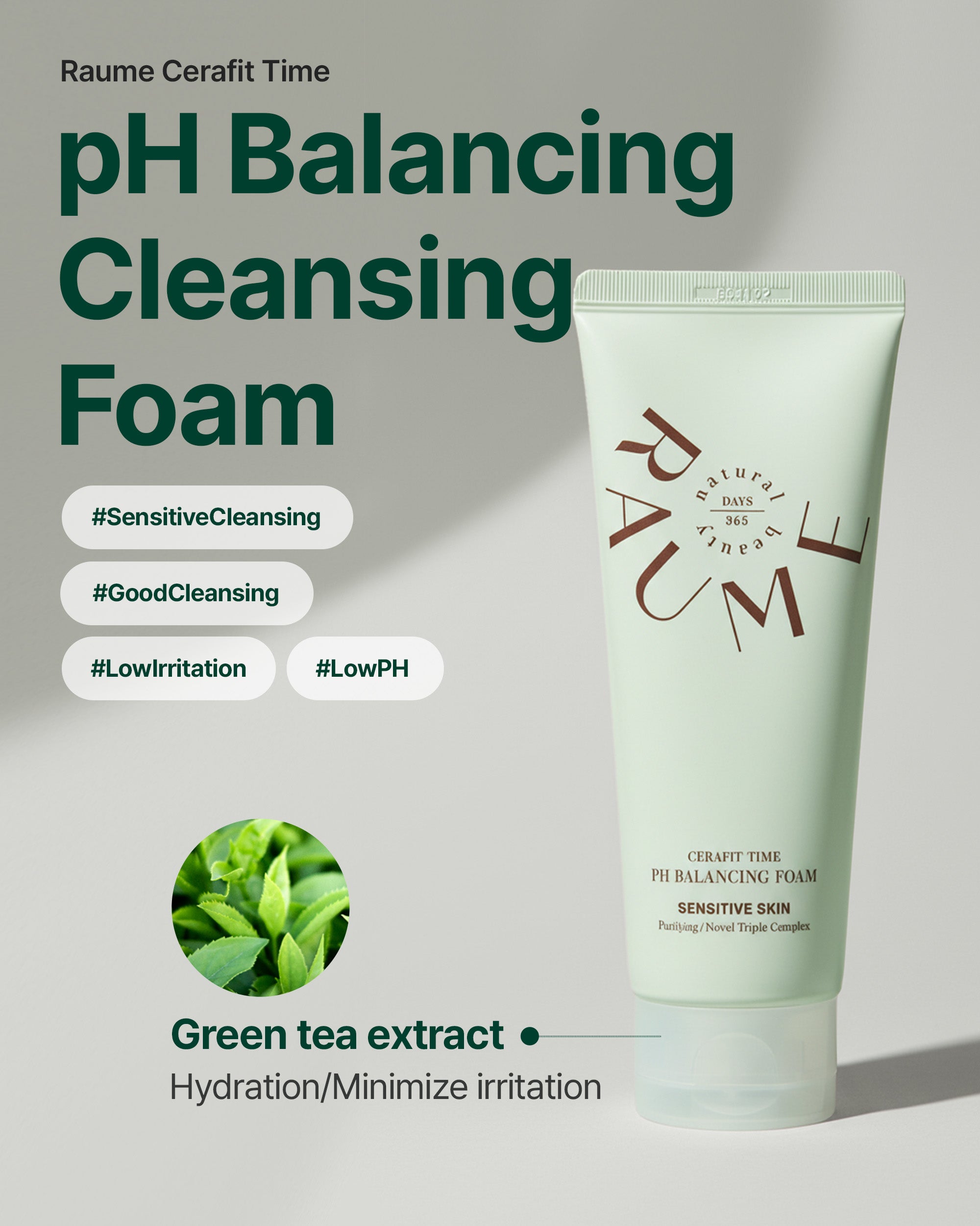 Cerafit Time PH Balancing Foam Cleanser