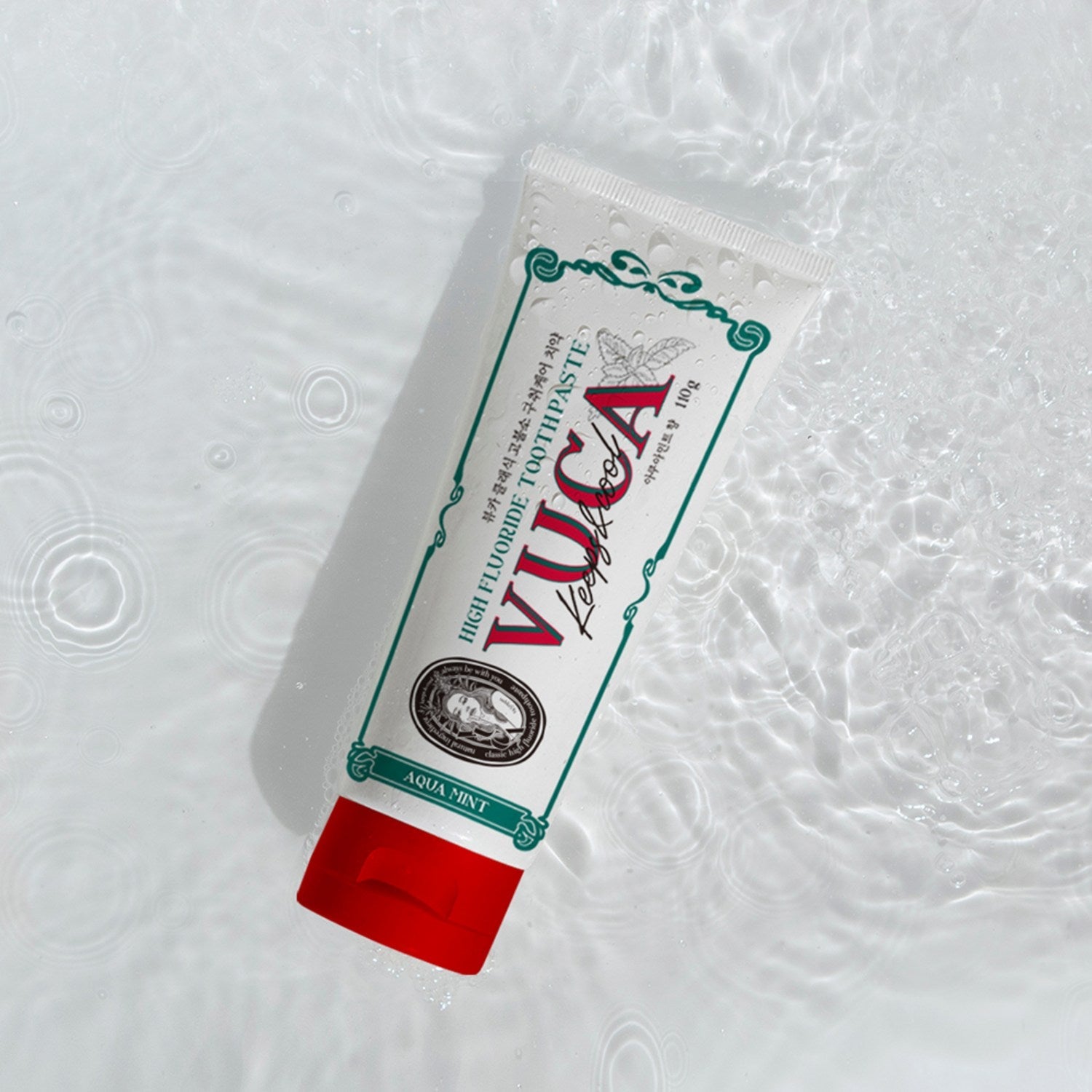 VUCA Classic High Fluoride Toothpaste 110g X 12ea #Aquamint – KBX