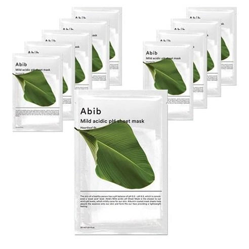 product_images_Abib_Mild_Acidic_pH_Sheet_Mask_Heartleaf_Fit_30ml_X_10pcs.webp