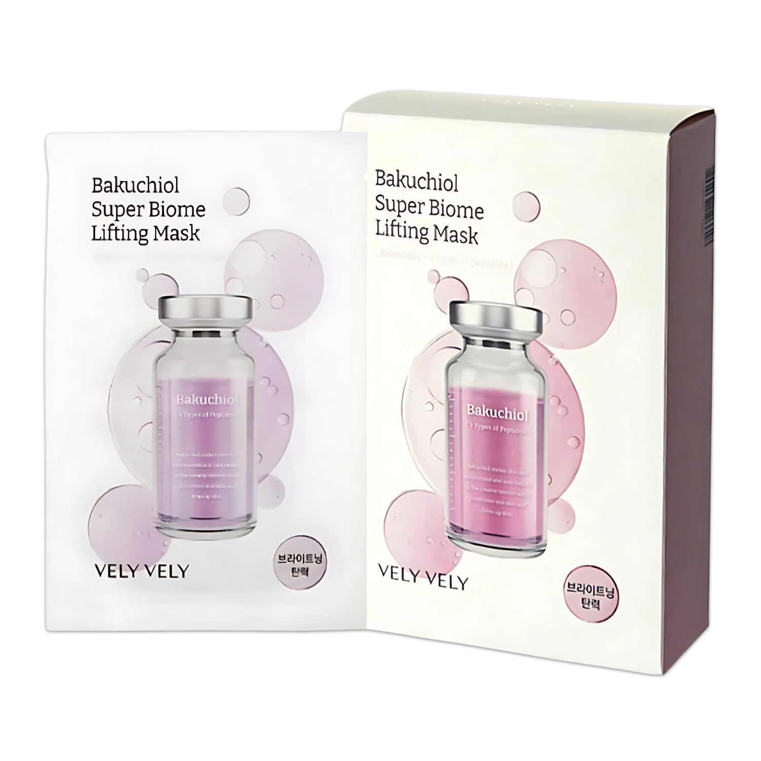 VELY VELY Bakuchiol Super Biome Lifting Mask 20ml x 10 (1 box) - KBEAUTY X