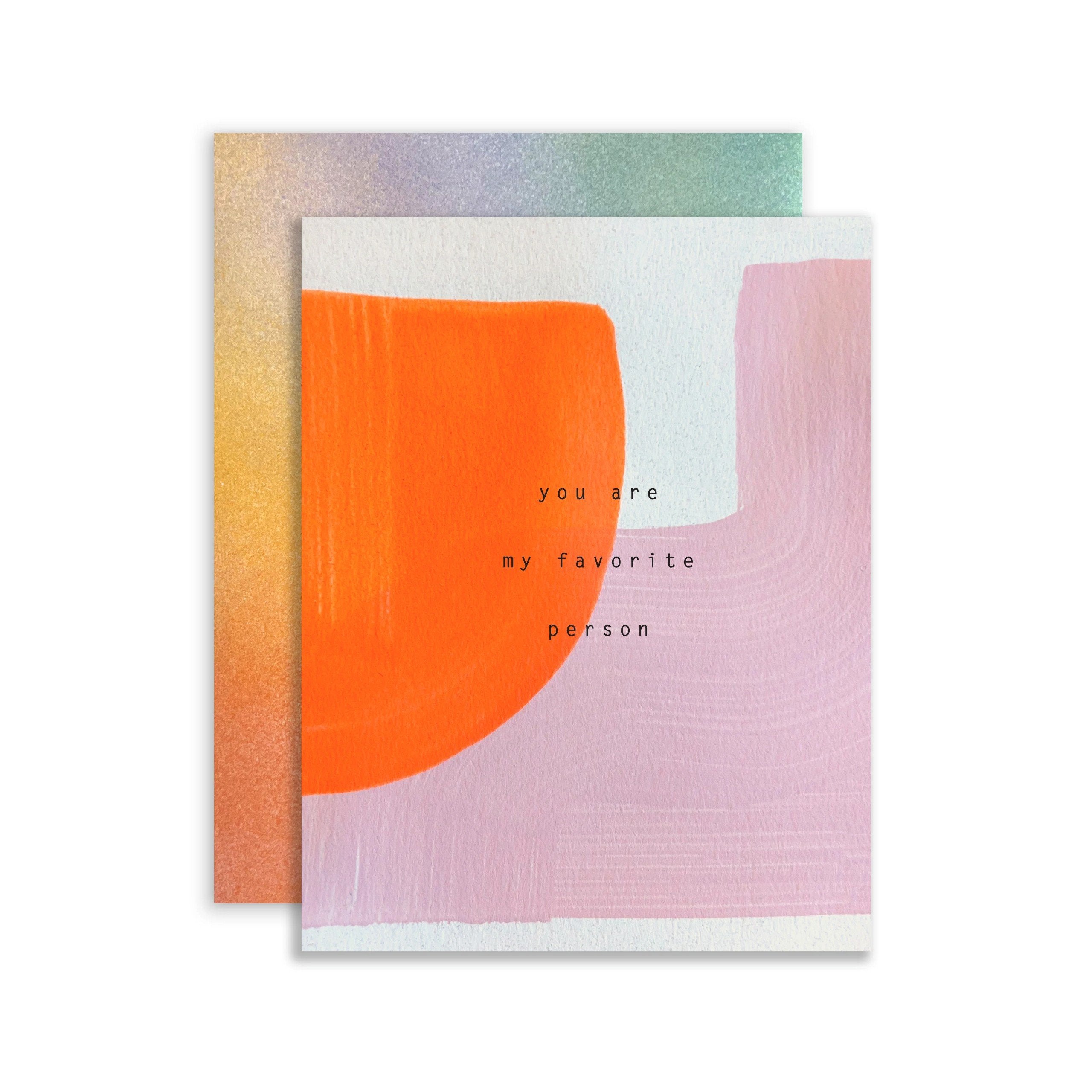 CARD - by Moglea - Favorite Person